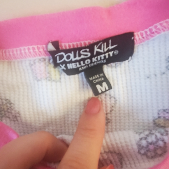hello kitty x dollskill crop top - Picture 3 of 3